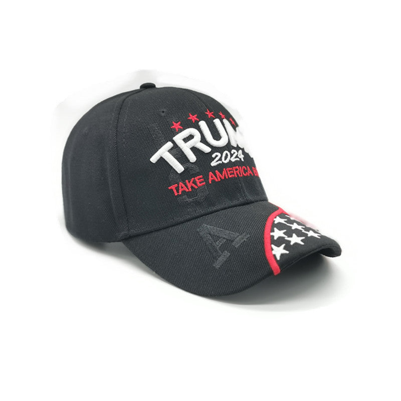 Trump 2024 Hat Donald Trump Hat Take America Back MAGA USA Embroidery Adjustable Baseball Cap Snapback President Hat Mesh Cap