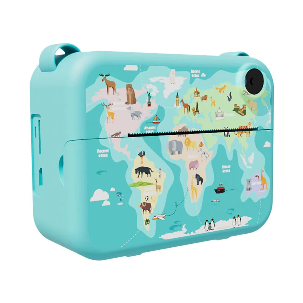 Digital Children Camera Instant Print Photo 2 Inch Screen Kids Camera Selfie Video Digital Camera Birthday Gifts for Girls Boys