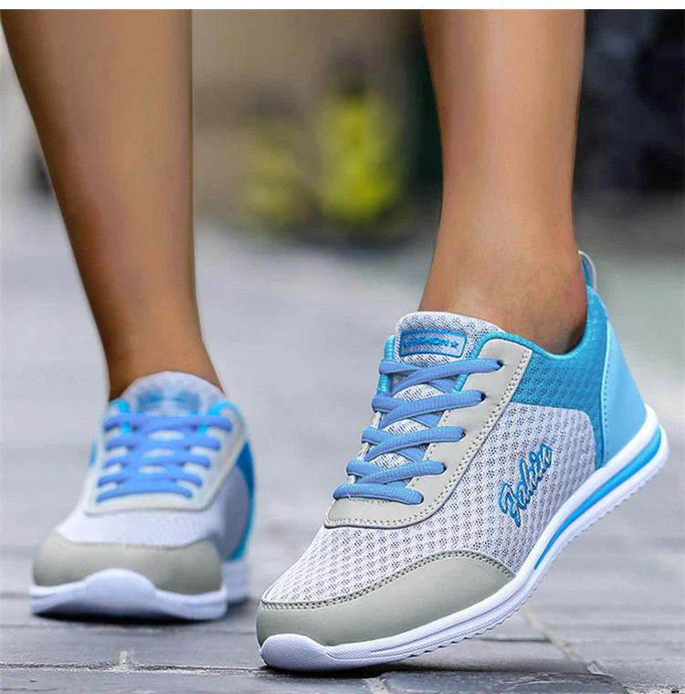 Sneakers Women Fashion Lace Up Ladies Vulcanized Shoes Trainers Sneakers For Women New Outdoor Zapatillas Mujer Female Footwear